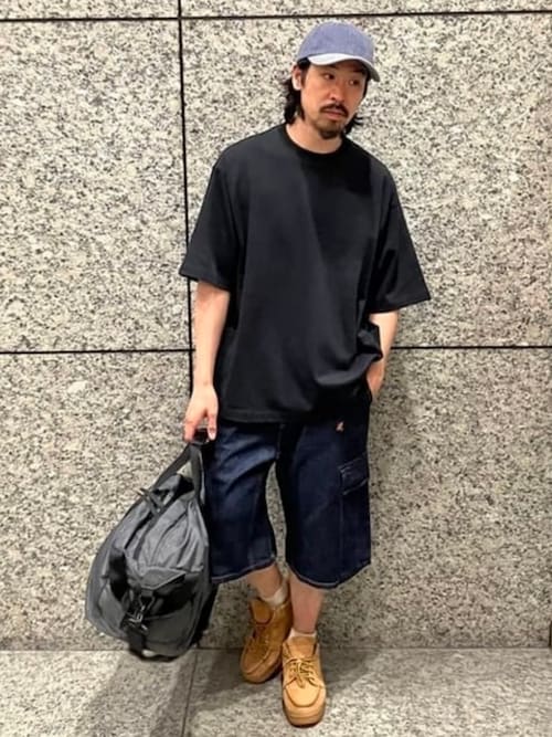 サイドポケット ルーズTシャツ