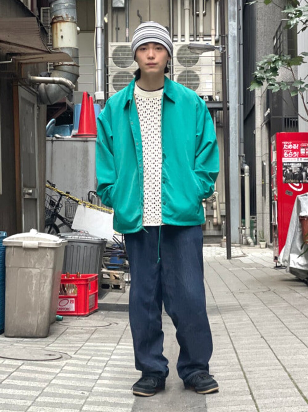 BEAMS（ビームス）の「BEAMS / ナイロン ワッシャー コーチ