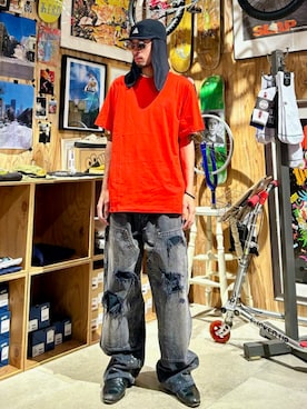 「ARC'TERYX（アークテリクス）のアイテム」を使った、BEAMSさん（メンズ・173cm）の春コーディネート