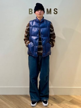 BEAMSさん(メンズ・180cm)の冬コーディネート