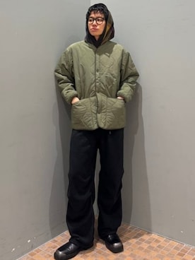 BEAMSさん（メンズ・175cm）の冬コーディネート