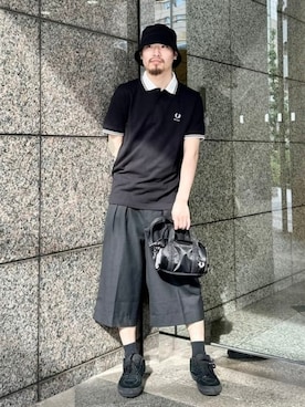 「BEAMS（ビームス）のアイテム（帽子）」を使った、BEAMSさん（メンズ・170cm）の夏コーディネート
