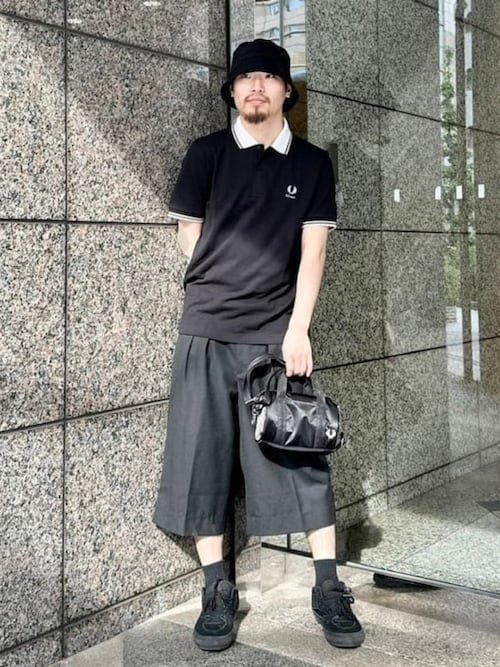BEAMS 【ワイドストレートフィット】ショート スラックス BEAMS（ビームス） スラックス 「ワイドストレートフィット」ショート