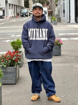 「BEAMS（ビームス）のアイテム」を使った、BEAMSさん（メンズ・170cm）の秋コーディネート