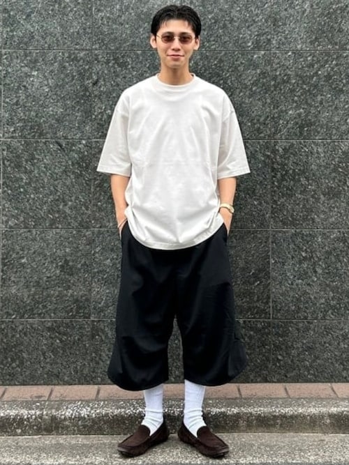 ワイド ショート スラックス