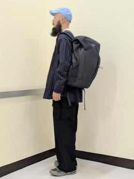 「NULL（ヌル）のアイテム」を使った、BEAMSさん（メンズ・178cm）の秋コーディネート