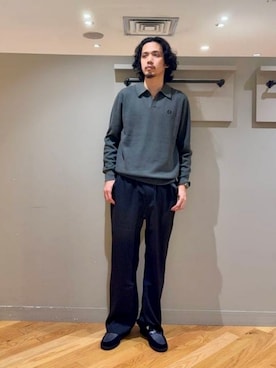 BEAMSさん（メンズ・182cm）の秋コーディネート