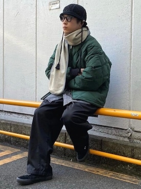 BEAMSさん（メンズ・174cm）の冬コーディネート