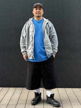 「アイテム（帽子）」を使った、BEAMSさん（メンズ・170cm）の春コーディネート