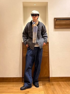 BEAMSさん（メンズ・180cm）の冬コーディネート