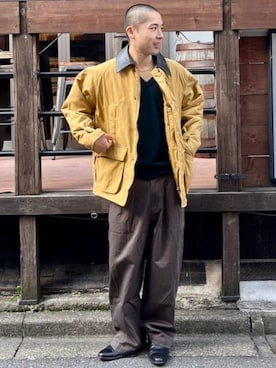 BEAMSさん（メンズ・170cm）の秋コーディネート