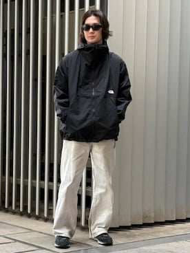 「THE NORTH FACE（ザノースフェイス）のアイテム（ブルゾン）」を使った、BEAMSさん（メンズ・165cm）の秋コーディネート