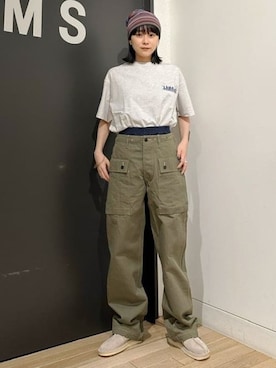 BEAMSさん（レディース・163cm）の春コーディネート