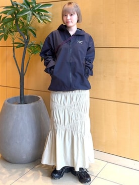 BEAMSさん（レディース・160cm）の春コーディネート