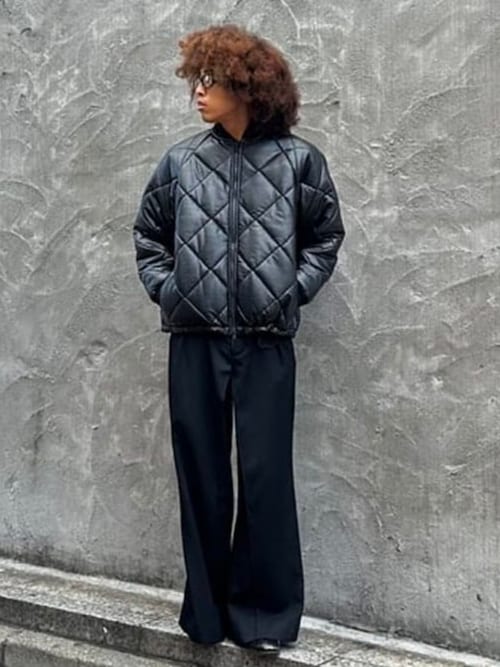 セール】【別注】LAVENHAM / QUILTED BOMBER JACKET（ブルゾン