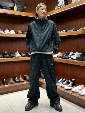 「LACOSTE（ラコステ）のアイテム」を使った、BEAMSさん（メンズ・170cm）の秋コーディネート