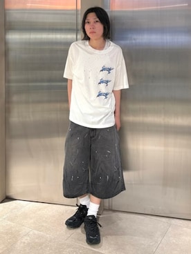「NEW BALANCE（ニューバランス）のNew Balance / U19543VU（スニーカー、ブラック系）」を使った、BEAMSさん（メンズ・172cm）の秋コーディネート