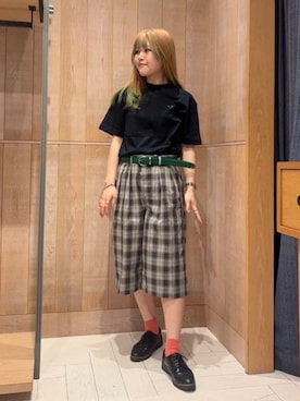 「BEAMS（ビームス）のアイテム」を使った、BEAMSさん（レディース・160cm）の夏コーディネート