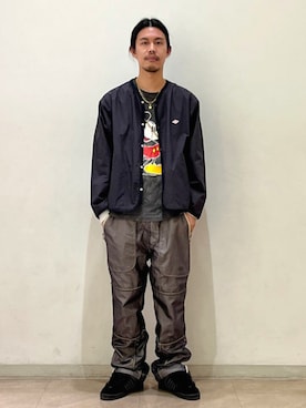 「BEAMS（ビームス）のアイテム（カーディガン/ボレロ）」を使った、BEAMSさん（メンズ・177cm）の春コーディネート