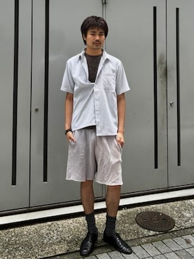 BEAMSさん(メンズ・183cm)の夏コーディネート