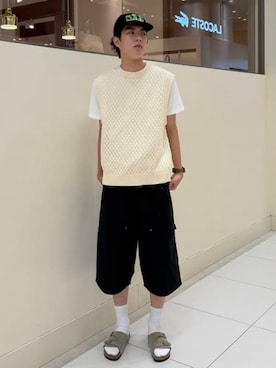 BEAMSさん(メンズ・183cm)の夏コーディネート