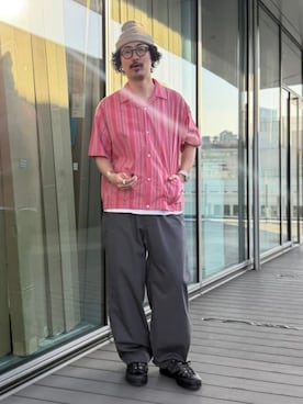 BEAMSさん(メンズ・185cm)の春コーディネート