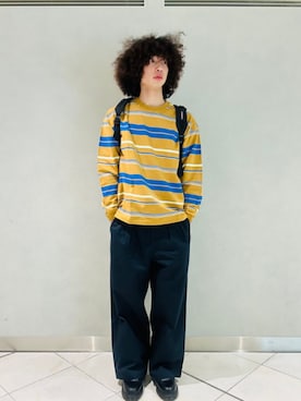 BEAMSさん（メンズ・182cm）の春コーディネート