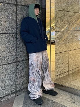 BEAMSさん（メンズ・168cm）の冬コーディネート