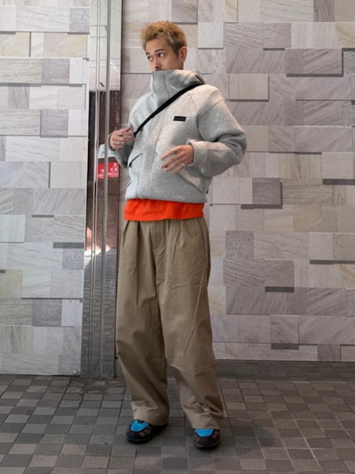 ワイドストレート 2プリーツ チノ パンツ（その他パンツ）｜BEAMS