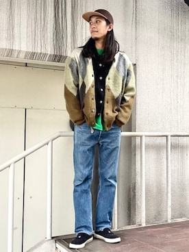 BEAMSさん（メンズ・182cm）の秋コーディネート