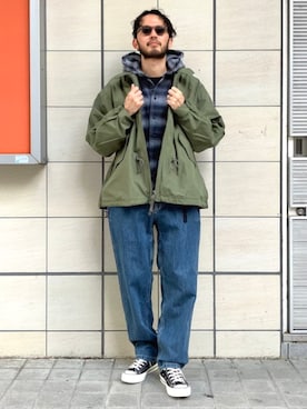 BEAMSさん(メンズ・180cm)の春コーディネート