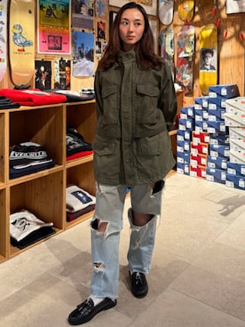 BEAMSさん（レディース・148cm）の春コーディネート