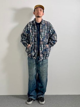 「BEAMS（ビームス）のアイテム（パンツ）」を使った、BEAMSさん（メンズ・170cm）の春コーディネート