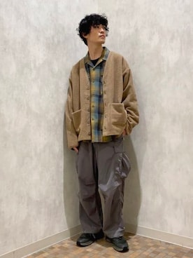 BEAMSさん（メンズ・177cm）の秋コーディネート