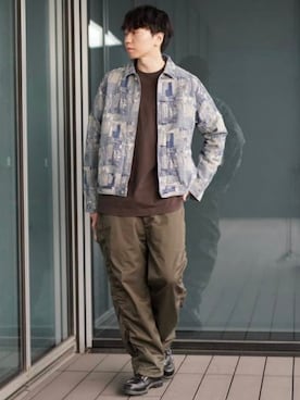 BEAMSさん（メンズ・186cm）の春コーディネート