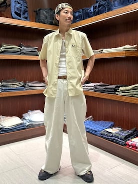 BEAMSさん(メンズ・165cm)の夏コーディネート