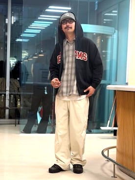 BEAMSさん(レディース・185cm)の秋コーディネート