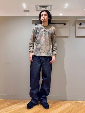 「クラークス」｜BEAMSさん（メンズ・182cm）の秋コーディネート