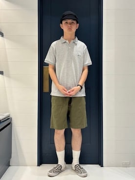 「BEAMS（ビームス）のアイテム（帽子）」を使った、BEAMSさん（メンズ・174cm）の夏コーディネート