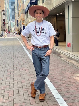 BEAMSさん(メンズ・180cm)の春コーディネート