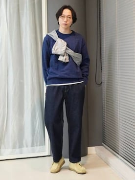 「BEAMS（ビームス）のアイテム（トップス）」を使った、BEAMSさん（メンズ・186cm）の春コーディネート