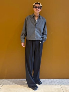 「BEAMS（ビームス）のアイテム」を使った、BEAMSさん（メンズ・177cm）の秋コーディネート