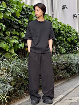 「BEAMS（ビームス）のアイテム（スウェットパンツ）」を使った、BEAMSさん（メンズ・175cm）の夏コーディネート