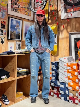 BEAMSさん(メンズ・180cm)の冬コーディネート