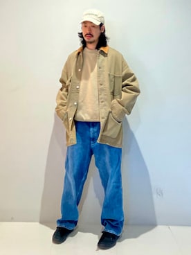 BEAMSさん（レディース・159cm）の冬コーディネート