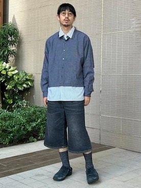 「BEAMS（ビームス）のアイテム」を使った、BEAMSさん（メンズ・178cm）の秋コーディネート