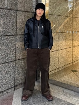 「LEE」｜BEAMSさん（メンズ・175cm）の秋コーディネート