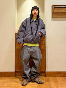 BEAMSさん（メンズ・163cm）の秋コーディネート