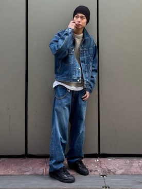 BEAMSさん(メンズ・181cm)の秋コーディネート