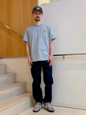 BEAMSさん(メンズ・182cm)の春コーディネート